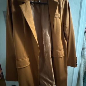 Elegant Tan Women's Coat